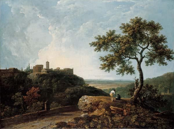 Richard Wilson The Temple of the Sybil and the Campagna, France oil painting art